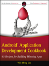 Android Application Development Cookbook (eBook): 93 Recipes for Building Winning Apps